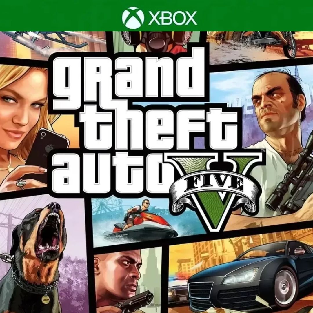 Gta 5 Xbox One/Series Mídia Digital Código 25 Dígitos